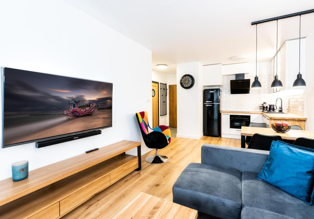 Primarina Apartament Kolobrzeg Wyspa Solna Apartment ภายนอก รูปภาพ